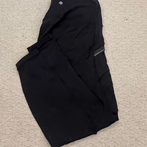Lululemon Black Leggings, winter thickness